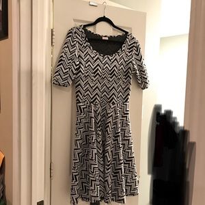 LuLaRoe Black and White Nicole
